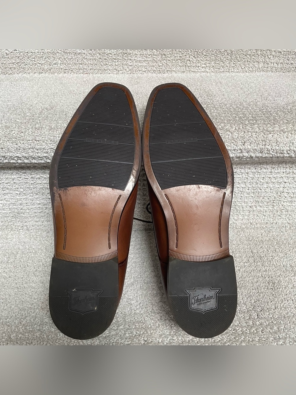 Florsheim Postino Cap Toe Leather Upper Linings Oxford in Congac Men’s Shoes 10D - Picture 10 of 10